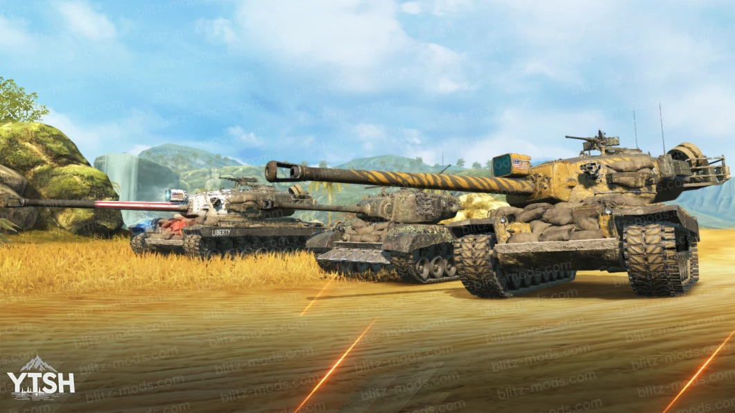 Remodelings Pack „Hell on Wheels” (T26E5, T34, T34 1776)
