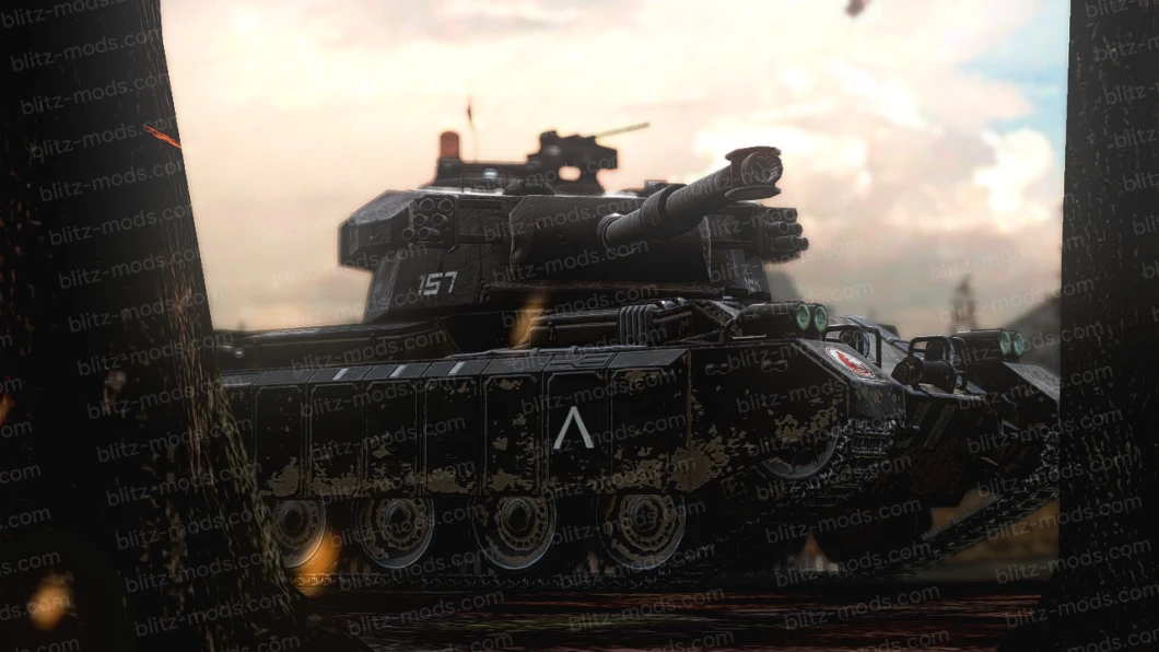 Skórka "Arrow of Justice" na Vickers Light