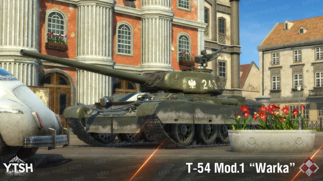 Remodeling T-54 Mod.1 "Mod.2 'Warka'”
