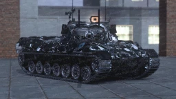 Zastępczy kamuflaż dla Leopard 1 "Irbis"