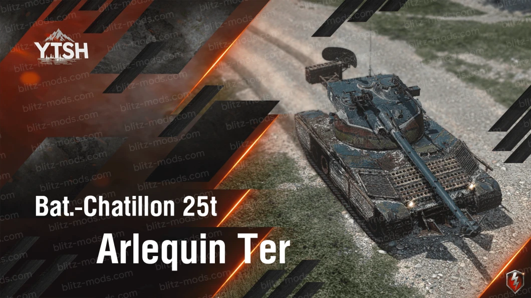 Remodeling Bat.-Chatillon 25t "Arlequin Ter”