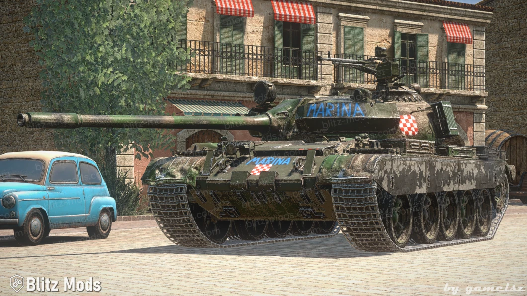 Przebudowa T-55A „Marina”