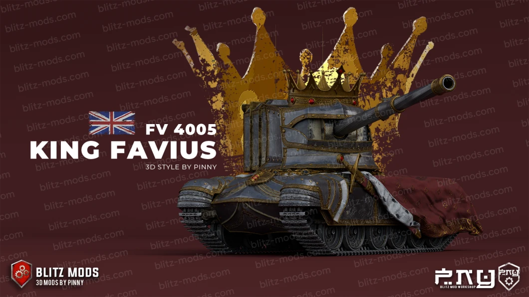 FV 4005 "KING FAVIUS"