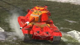 HD Remodeling z motywem EVA-02 dla FV215b