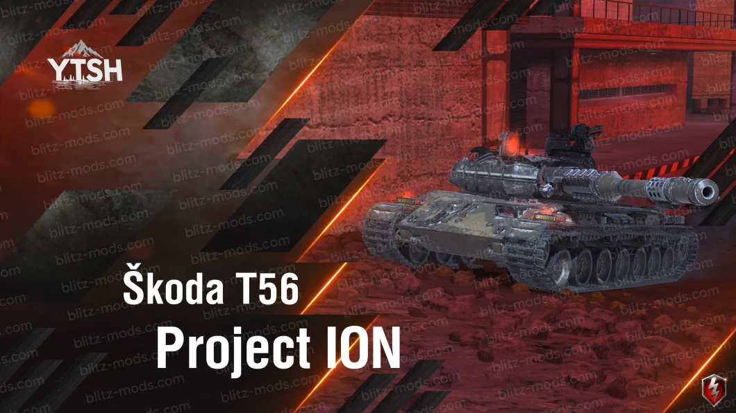 Remodeling Škoda T56 "Projekt ION”